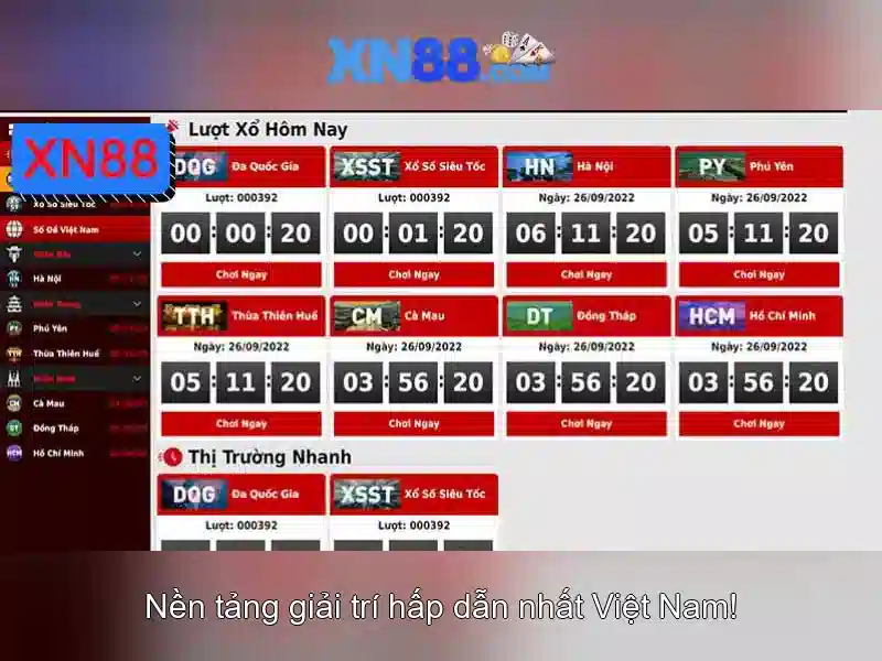 XN88: Tổng quan, tính năng và an toàn khi chơi trực tuyến Giao diện nhà cái hoàn hảo